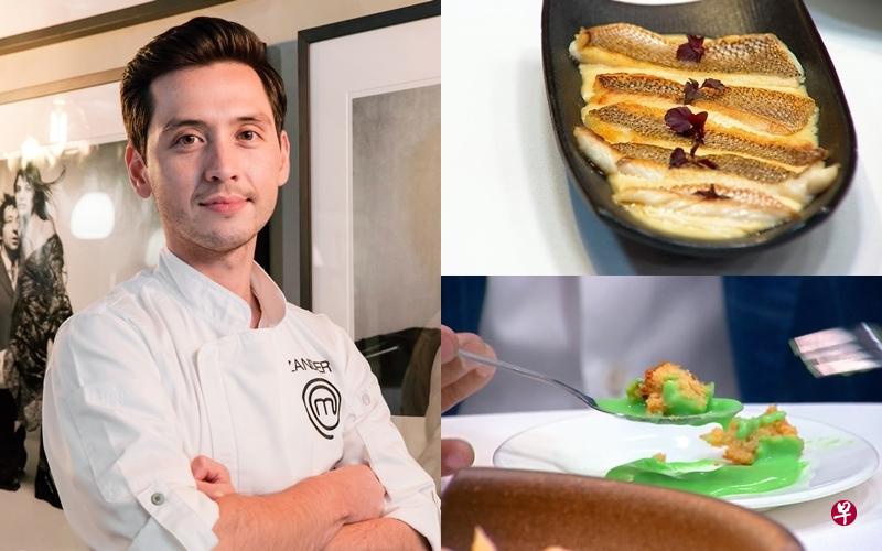 本地版《顶级厨师》的冠军Zander Ng(左图)。评审在节目中指出,冠军厨师的煎红鲷鱼(右上)仍有骨头,及冠军厨师的椰丝糯米糍奶冻尚未成型。 (《顶级厨师》提供/Toggle.sg视频截图) 本地版《顶级厨师》的冠军Zander Ng(左图)。评审在节目中指出,冠军厨师的煎红鲷鱼(右上)仍有骨头,及冠军厨师的椰丝糯米糍奶冻尚未成型。 (《顶级厨师》提供/Toggle.sg视频截图)