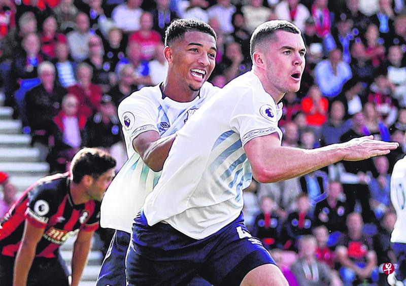 出自曼联青训体系的迈克尔·基恩,本季在埃弗顿表现出色。(路透社) 出自曼联青训体系的迈克尔·基恩,本季在埃弗顿表现出色。(路透社)