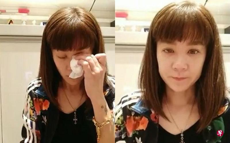 陆元琪的儿女飞上海探父,她在面簿直播,独自过48岁生日。 陆元琪的儿女飞上海探父,她在面簿直播,独自过48岁生日。