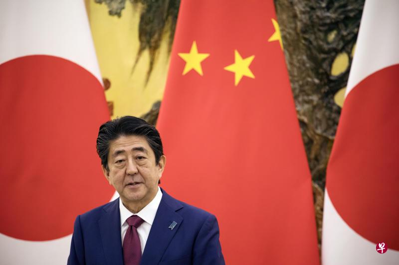 日本首相安倍晋三访华。(彭博社) 日本首相安倍晋三访华。(彭博社)