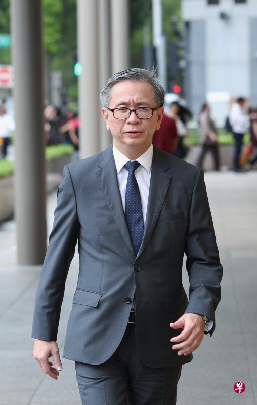 新加坡网络安全局局长许智贤是新保集团网袭事件独立调查委员会听证会上最后一名供证的专家。（林泽锐摄）