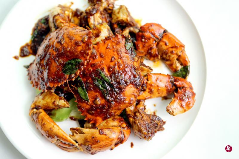 少见的干香螃蟹。 少见的干香螃蟹。