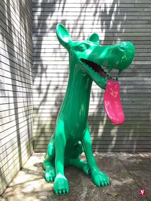 周春芽雕塑。(潮·美术馆提供) 周春芽雕塑。(潮·美术馆提供)