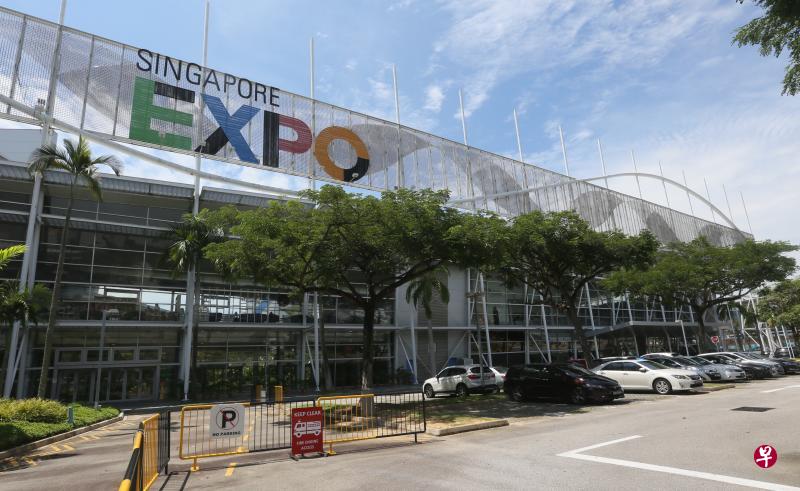 同乐餐饮服务位于新加坡博览中心的厨房被环境局吊销执照。(洪璐华摄) 同乐餐饮服务位于新加坡博览中心的厨房被环境局吊销执照。(洪璐华摄)