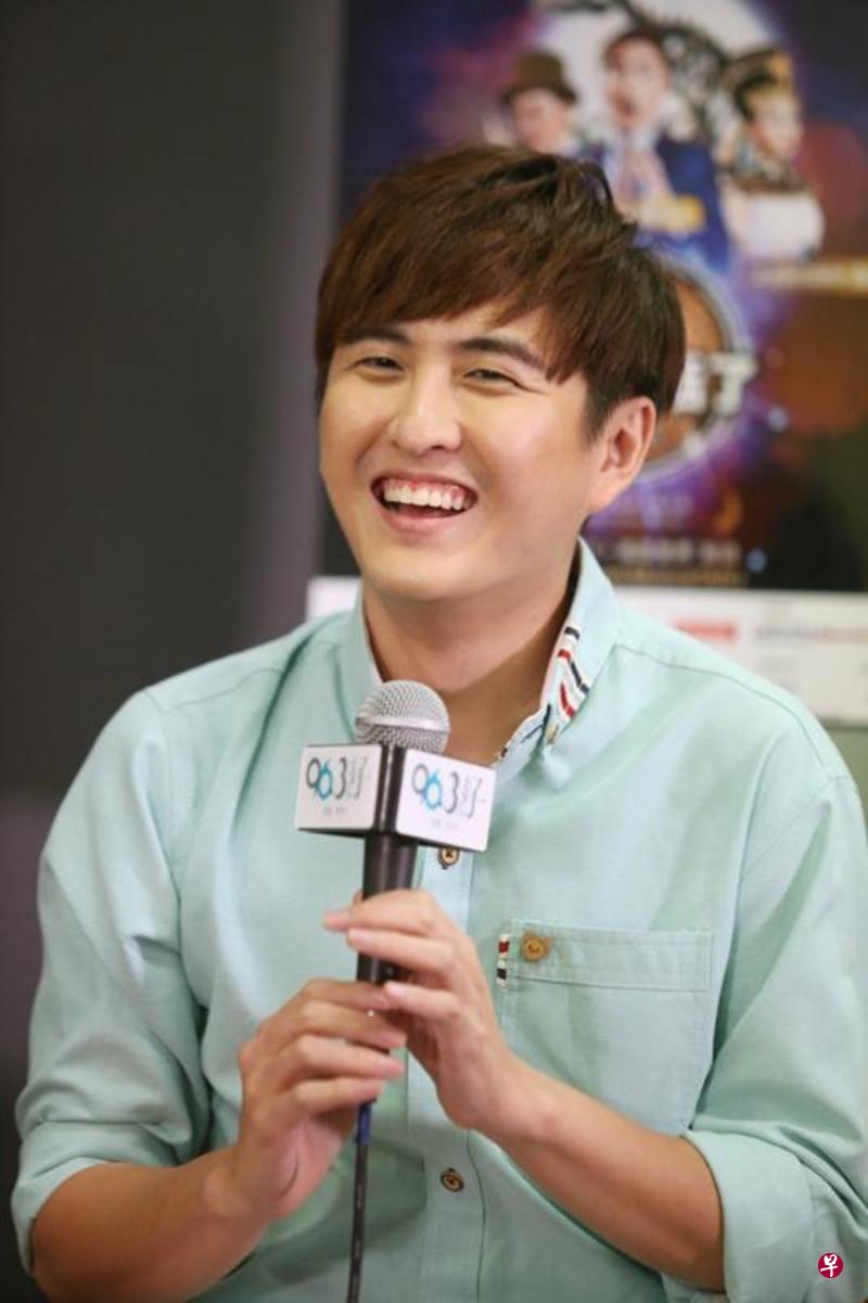 黄靖伦谈吐幽默。(谢智扬摄) 黄靖伦谈吐幽默。(谢智扬摄)