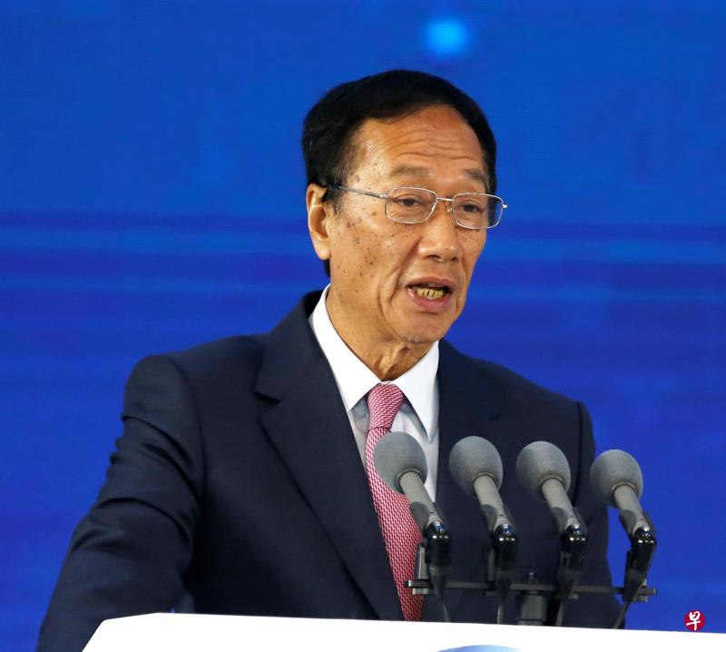 鸿海集团董事长郭台铭。(路透社) 鸿海集团董事长郭台铭。(路透社)