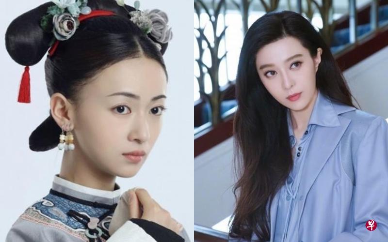 吴谨言(左)因《延禧攻略》爆红,击败范冰冰(右),登上台湾雅虎10大娱乐名人之首。(互联网) 吴谨言(左)因《延禧攻略》爆红,击败范冰冰(右),登上台湾雅虎10大娱乐名人之首。(互联网)