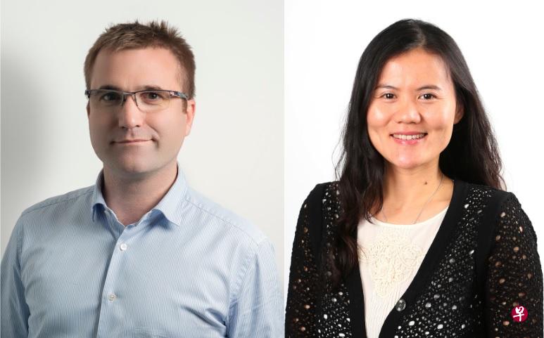 皮尔彭龙(左)即日起出任Lazada集团首席执行官,彭蕾则继续担任执行主席。(Lazada提供) 皮尔彭龙(左)即日起出任Lazada集团首席执行官,彭蕾则继续担任执行主席。(Lazada提供)