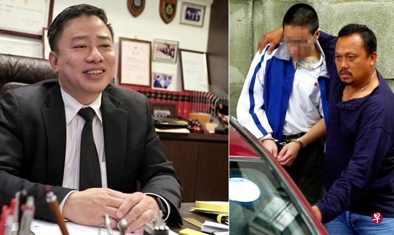 男生狱中所赚777元谢王立清律师(左)。(徐颖荃 摄) 男生狱中所赚777元谢王立清律师(左)。(徐颖荃 摄)