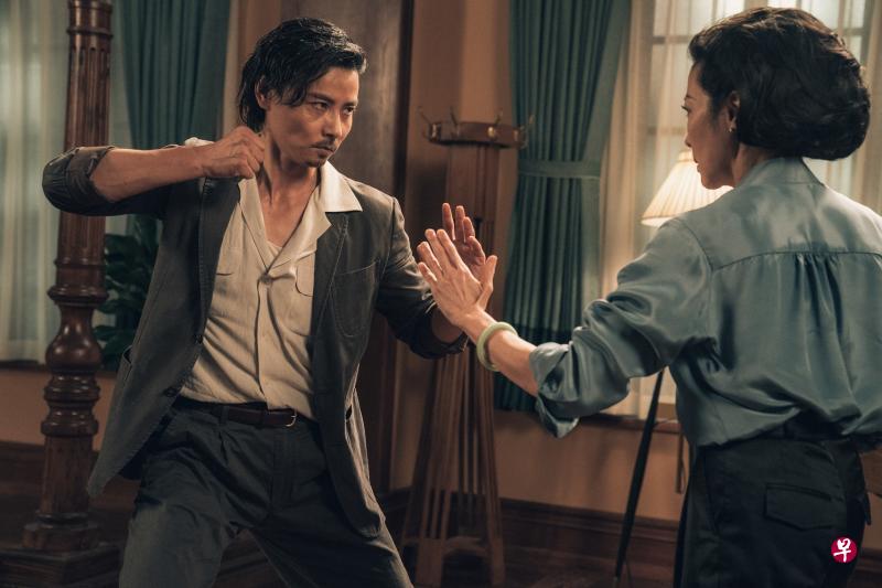 《叶问外传》张晋饰演的张天志(左)戾气足,但不失善心。 《叶问外传》张晋饰演的张天志(左)戾气足,但不失善心。