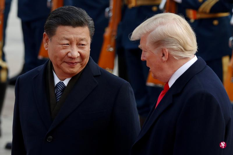2017年11月,中国国家主席习近平会见美国总统特朗普。(路透社) 2017年11月,中国国家主席习近平会见美国总统特朗普。(路透社)