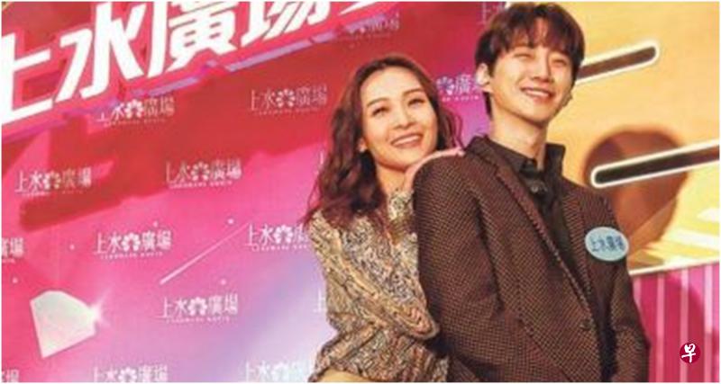 李佳芯贴俊昊,惹粉丝尖叫。(互联网) 李佳芯贴俊昊,惹粉丝尖叫。(互联网)