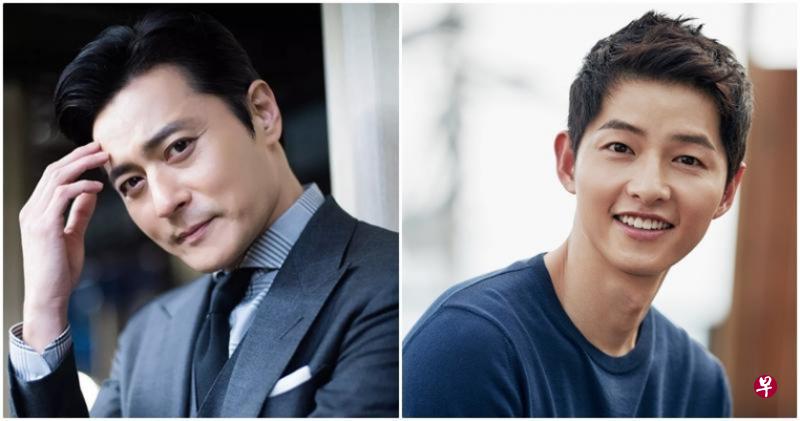 张东健(左)、宋仲基主演古装神话剧《阿斯达年代记》。 张东健(左)、宋仲基主演古装神话剧《阿斯达年代记》。