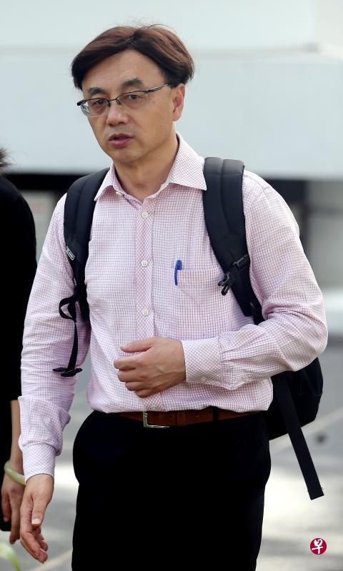 被告王建良。 （《海峡时报》）
