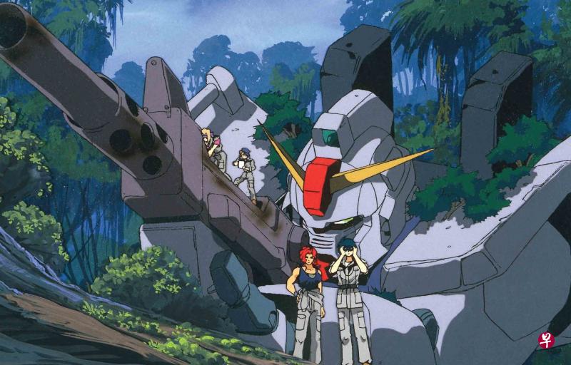 在钢弹旧作中,笔者最欣赏《08小队》。(照片取自网络) 在钢弹旧作中,笔者最欣赏《08小队》。(照片取自网络)