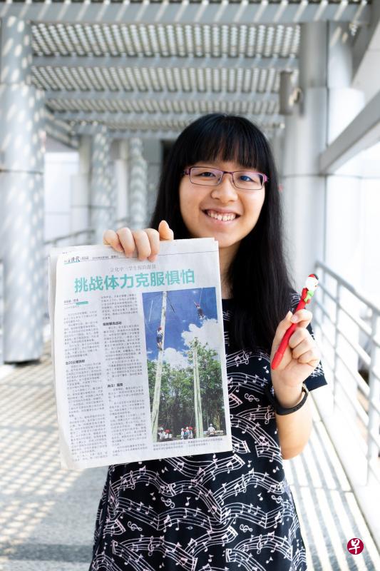 李欣融认为加入联合学生通讯俱乐部能让学生圆创作梦。 李欣融认为加入联合学生通讯俱乐部能让学生圆创作梦。