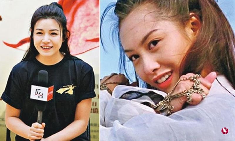 陈妍希(左图)在舞台剧饰演“紫霞仙子”,不免被人将她与朱茵比较。(互联网) 陈妍希(左图)在舞台剧饰演“紫霞仙子”,不免被人将她与朱茵比较。(互联网)