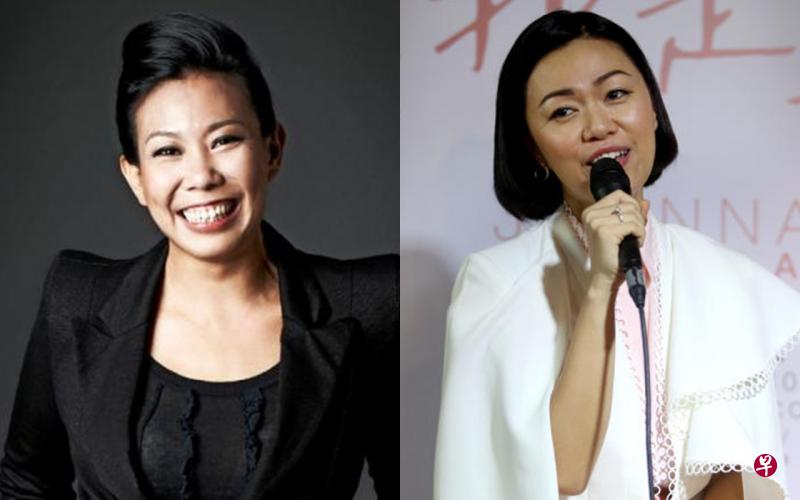 “亚洲电视大奖有限公司”被爆拖欠本地公司至少六位数,洪爱玲(左)与董姿彦(右)都“中招”。(档案照)) “亚洲电视大奖有限公司”被爆拖欠本地公司至少六位数,洪爱玲(左)与董姿彦(右)都“中招”。(档案照))