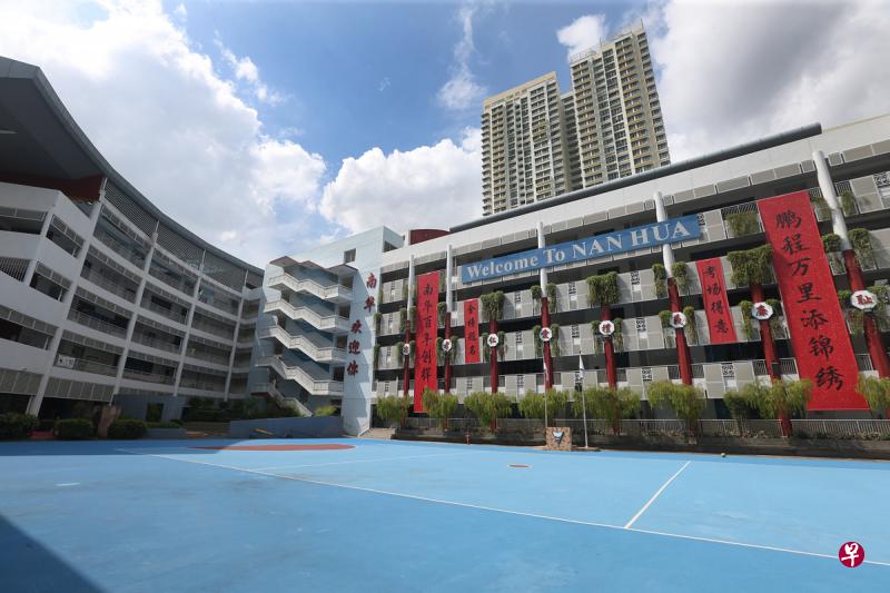 32名受影响学生当中，有20名来自南华中学。（梁伟康摄）