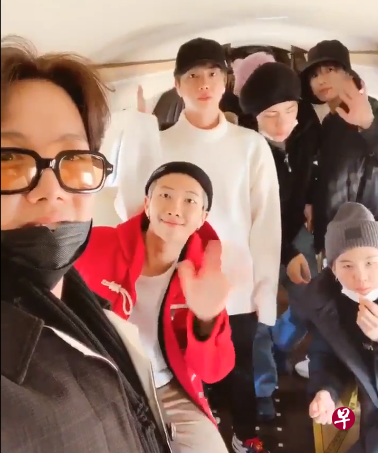 BTS在今早约11点更新Twitter。(取自推特) BTS在今早约11点更新Twitter。(取自推特)