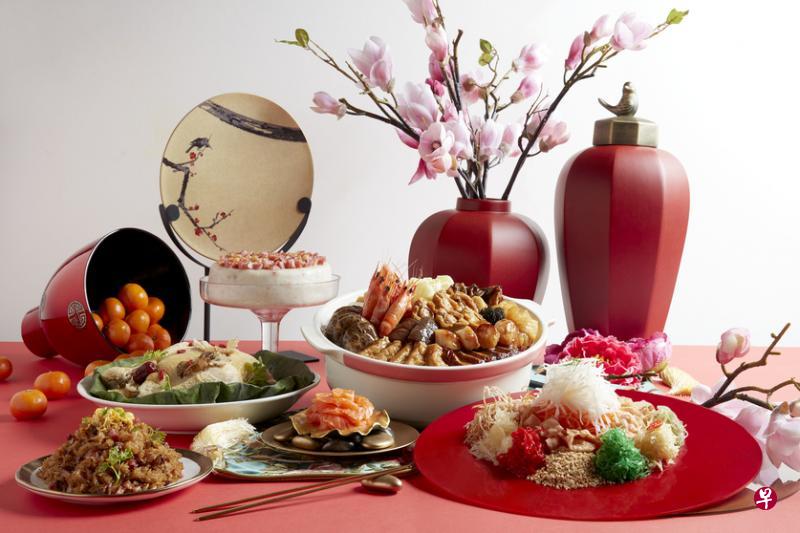翡翠集团旗下餐馆推出供堂食和外卖的特色年菜。 翡翠集团旗下餐馆推出供堂食和外卖的特色年菜。