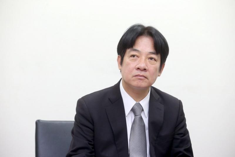 赖清德昨天首提修宪,为选总统埋伏笔。(档案照) 赖清德昨天首提修宪,为选总统埋伏笔。(档案照)