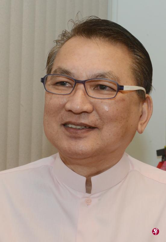 琼州天后宫董事会主席符永平。（档案照片）