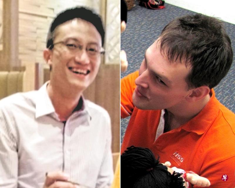 米霍易(左)曾在淡马锡理工学院当讲师,吕德祥(右)曾担任卫生部国家公共卫生与流行病学部任职主任。(档案照) 米霍易(左)曾在淡马锡理工学院当讲师,吕德祥(右)曾担任卫生部国家公共卫生与流行病学部任职主任。(档案照)