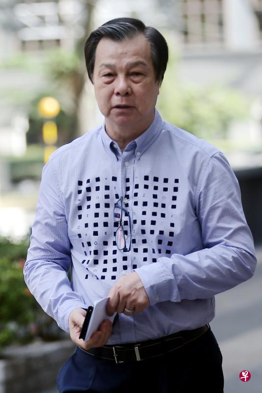 69岁被告张腾宏 (图/海峡时报) 69岁被告张腾宏 (图/海峡时报)