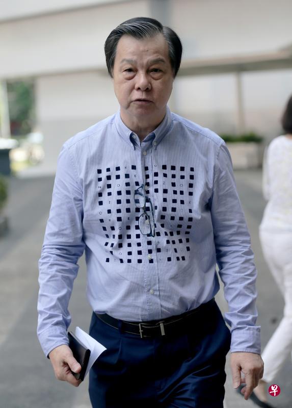 被告张廷宏在2007年至2014年之间涉案,面对69项罪状。(海峡时报) 被告张廷宏在2007年至2014年之间涉案,面对69项罪状。(海峡时报)