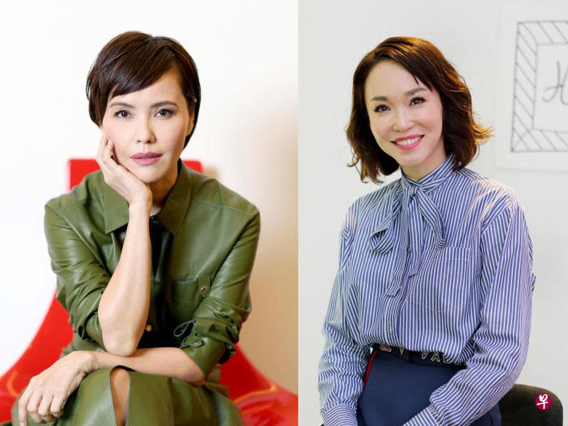 两阿姐再同框,郑惠玉和范文芳抢当视后。(档案照) 两阿姐再同框,郑惠玉和范文芳抢当视后。(档案照)