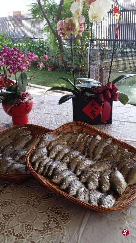 白肚鱼是潮州人过年少不了的年菜。（餐馆提供）