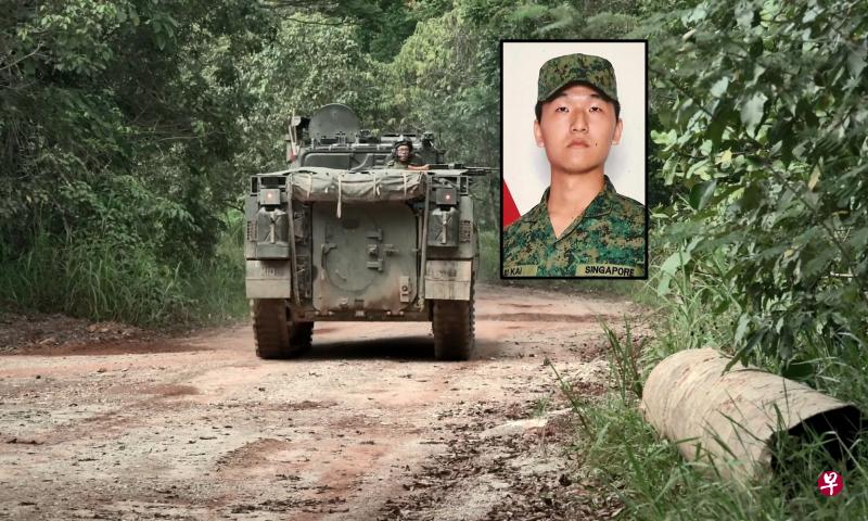 去年11月,不幸野战训练中意外身亡的22岁国民服役士兵刘凯。(档案照) 去年11月,不幸野战训练中意外身亡的22岁国民服役士兵刘凯。(档案照)