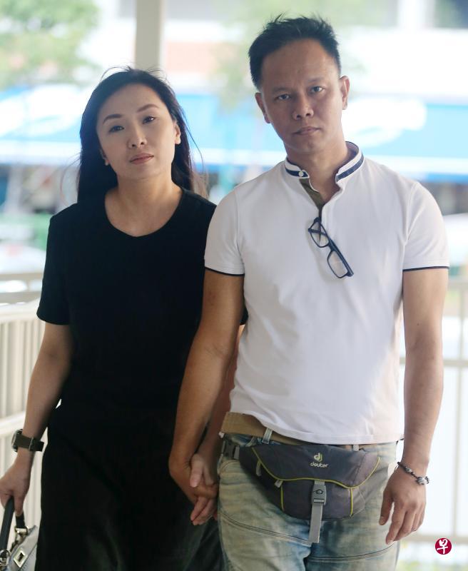 谢丽丝与丈夫林俊龙将对罪成和刑罚上诉。(图/海峡时报) 谢丽丝与丈夫林俊龙将对罪成和刑罚上诉。(图/海峡时报)
