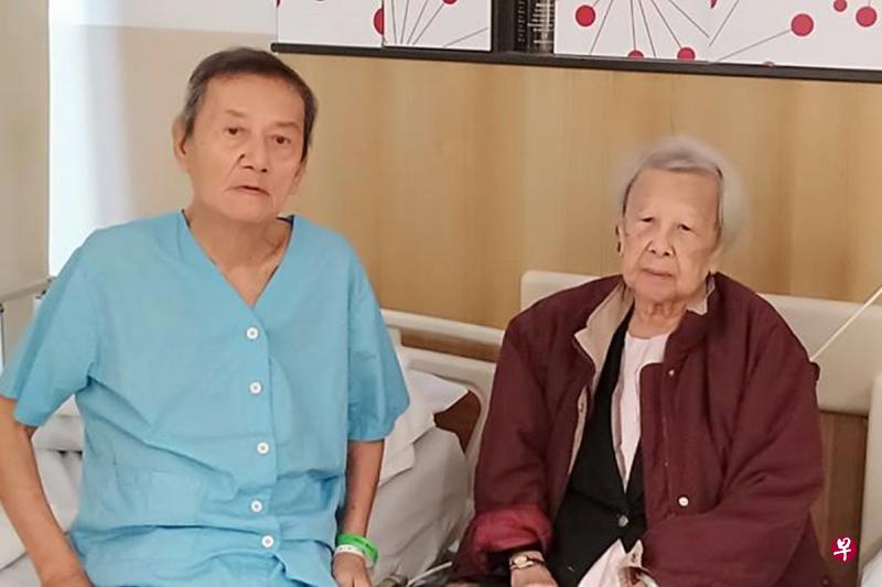 潘于谟患上血癌后,在治疗期间一直惦念着要照顾失智的妻子。(取自面簿) 潘于谟患上血癌后,在治疗期间一直惦念着要照顾失智的妻子。(取自面簿)