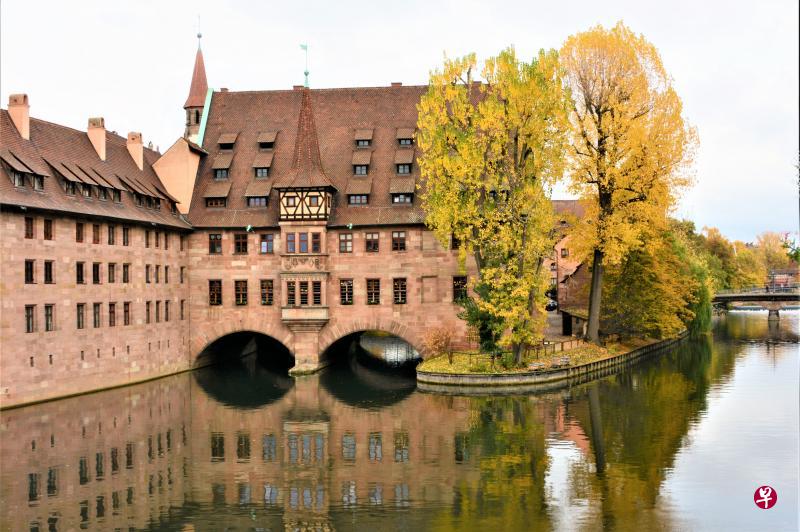 纽伦堡老城区。 纽伦堡老城区。