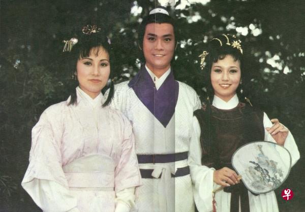 汪明荃(图左起)、郑少秋、赵雅芝合演1978版《倚天屠龙记》。 汪明荃(图左起)、郑少秋、赵雅芝合演1978版《倚天屠龙记》。