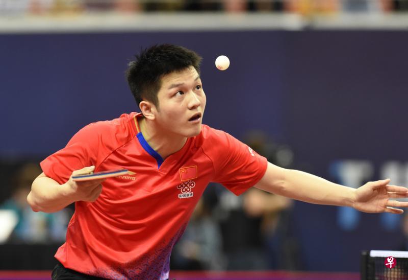 樊振东取得开门红,战胜劲敌林高远。(新华社) 樊振东取得开门红,战胜劲敌林高远。(新华社)