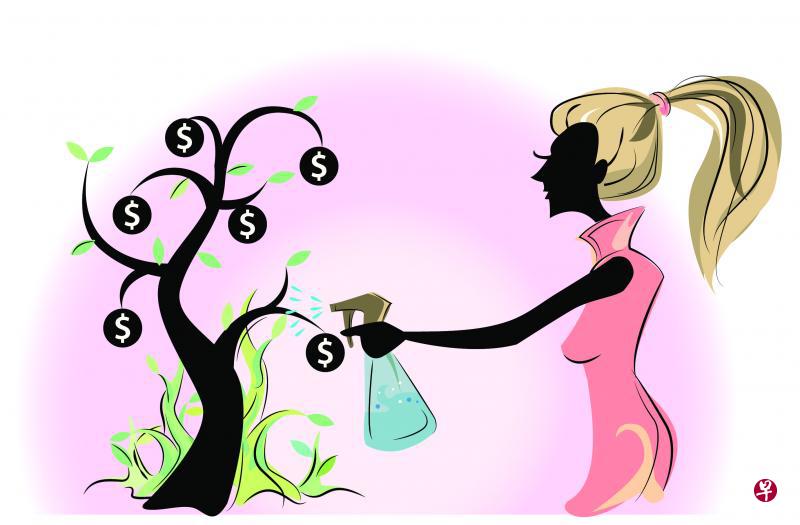 女性也需要完善财务规划。(插图/李利群) 女性也需要完善财务规划。(插图/李利群)