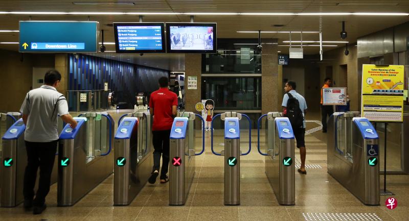 滨海市区线谦道站料2025年启用。(档案照) 滨海市区线谦道站料2025年启用。(档案照)