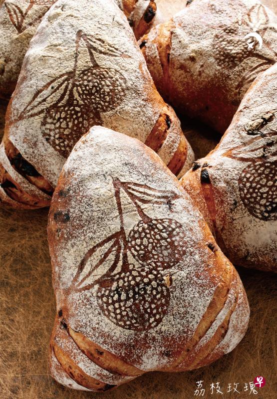 吴宝春面包店的镇店之宝“荔枝玫瑰”面包将会在新加坡售卖。(面包物语集团提供) 吴宝春面包店的镇店之宝“荔枝玫瑰”面包将会在新加坡售卖。(面包物语集团提供)