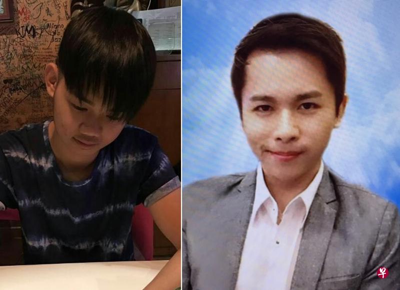 死者林欣杰(右)与被控谋杀的被告余景满。(读者提供) 死者林欣杰(右)与被控谋杀的被告余景满。(读者提供)