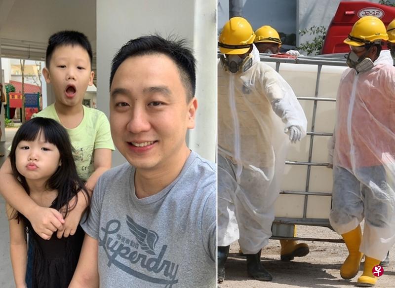 家住榜鹅的林志龙表示,居民对毒气是否会影响本地空气感到担忧。(受访者提供) 家住榜鹅的林志龙表示,居民对毒气是否会影响本地空气感到担忧。(受访者提供)