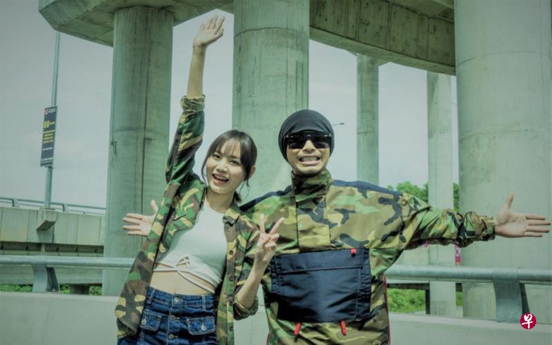 文慧如和黄明志合作新歌《不想放开》。(互联网) 文慧如和黄明志合作新歌《不想放开》。(互联网)