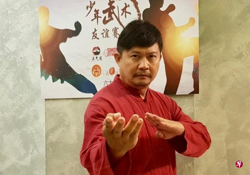 陈天文饰演一代宗师。(唐婕摄) 陈天文饰演一代宗师。(唐婕摄)