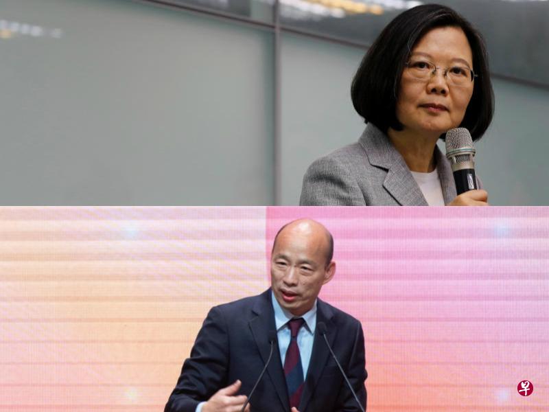 自蔡英文与韩国瑜分别同时出访以来,就经常被舆论拿来比较。(互联网) 自蔡英文与韩国瑜分别同时出访以来,就经常被舆论拿来比较。(互联网)