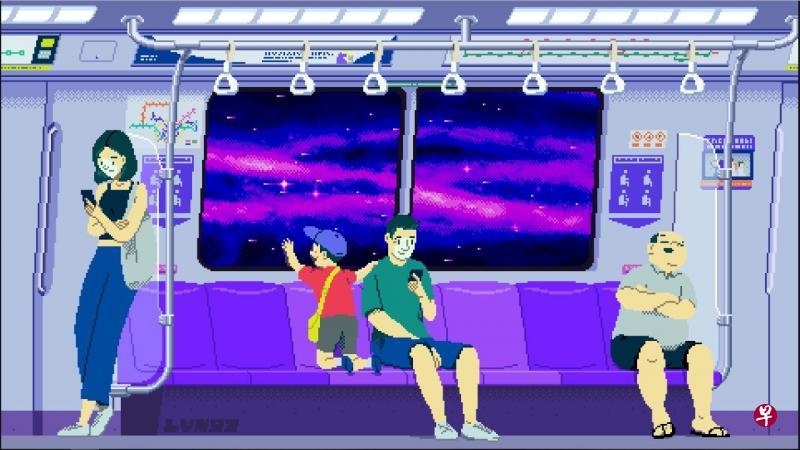 王连杰的作品“Next Stop”。(受访者提供) 王连杰的作品“Next Stop”。(受访者提供)