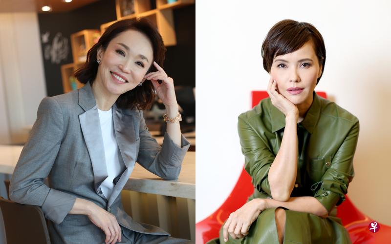 今年红星视后之战,范文芳(左图)与郑惠玉时隔七年再度一起入围争奖。(档案照) 今年红星视后之战,范文芳(左图)与郑惠玉时隔七年再度一起入围争奖。(档案照)