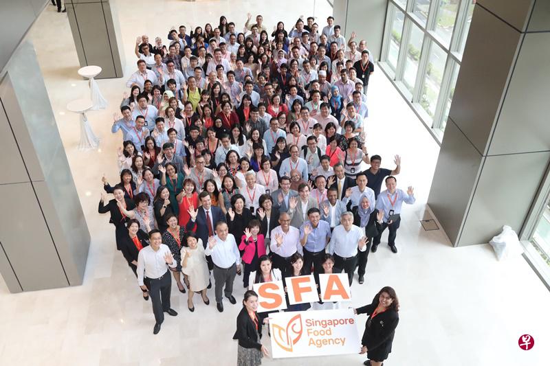 新加坡食品局今天正式成立。(陈来福摄) 新加坡食品局今天正式成立。(陈来福摄)