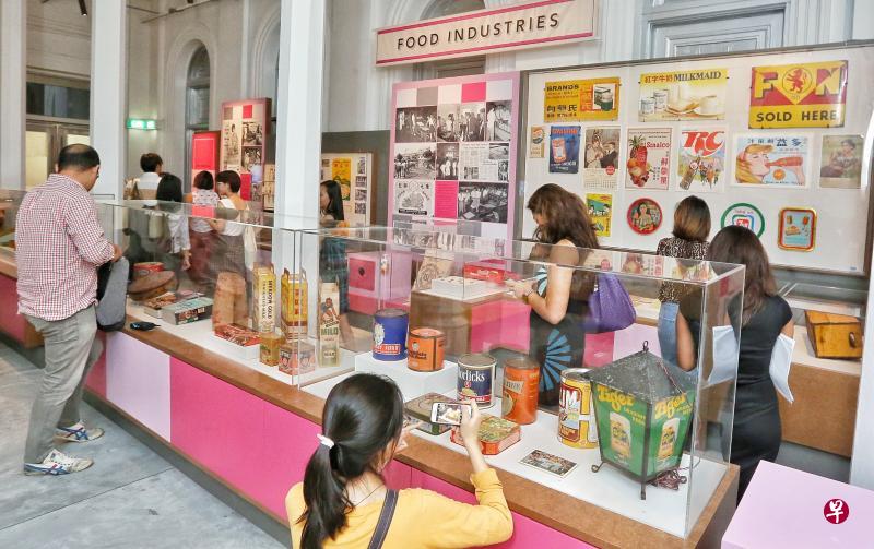 国家博物馆举办的“包罗万象:新加坡百年食品包装特展”将在来临星期六开幕。(特约陈福洲摄影) 国家博物馆举办的“包罗万象:新加坡百年食品包装特展”将在来临星期六开幕。(特约陈福洲摄影)